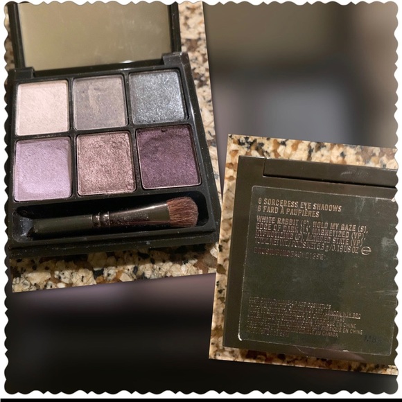 MAC Cosmetics Other - COPY - MAC Cosmetics 6 SORCERESS Eyeshadow Palette
Holiday Set with Mini Brush